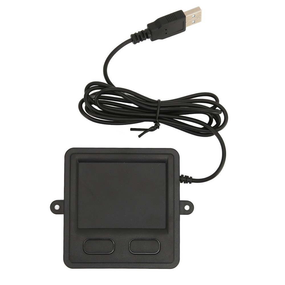 Wired USB Touchpad Multifunctional High Sensitivity 2 Button Design Black Portaˇ