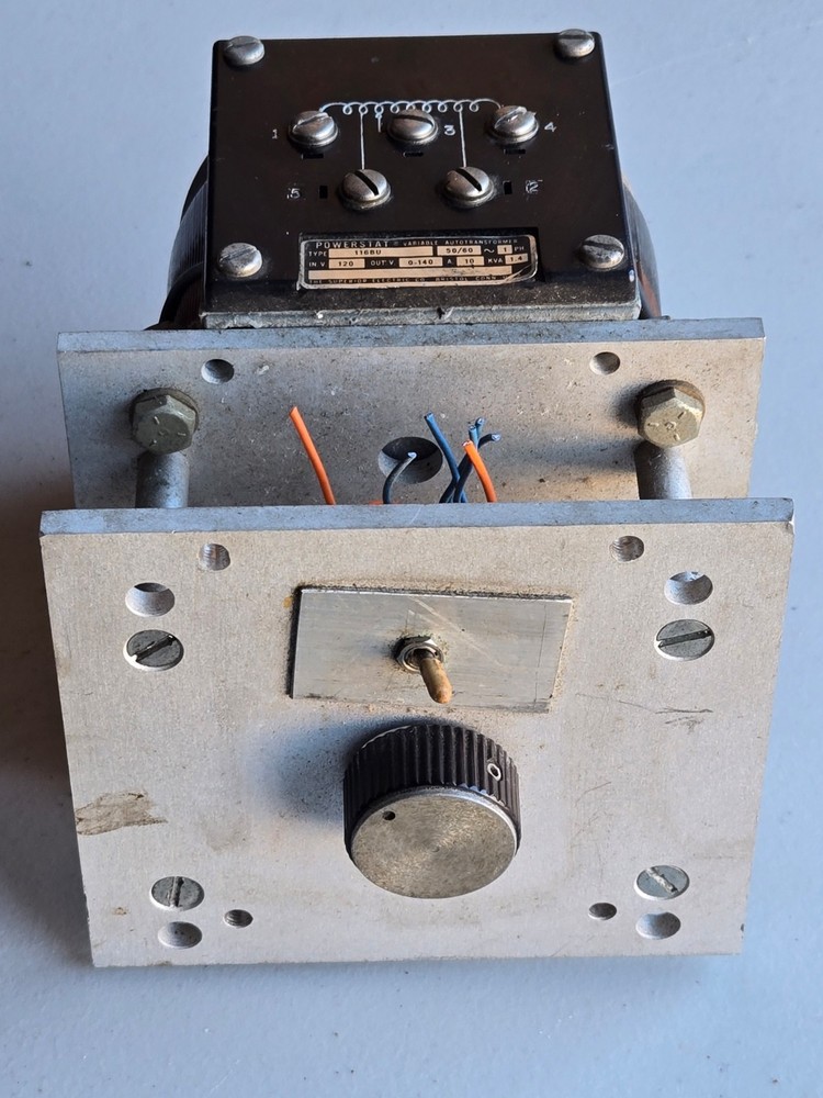 POWERSTAT VARIAC 116BU Variable Autotransformer - AS-IS - Untested