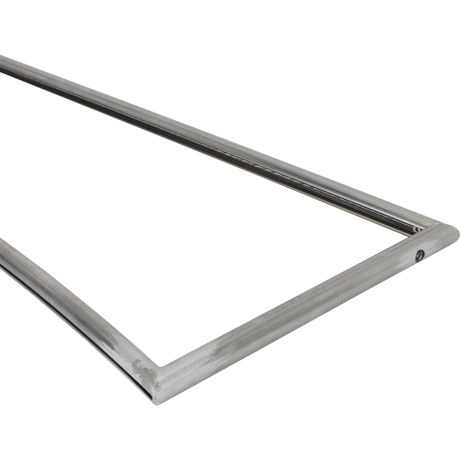 1928-29 Model A Roadster Windshield Frame, 2 Inch Chopped, Plain Steel