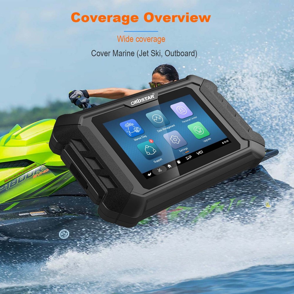 OBDSTAR iScan YAMAHA Marine Professional Diagnostic Tablet Code Read & Clear