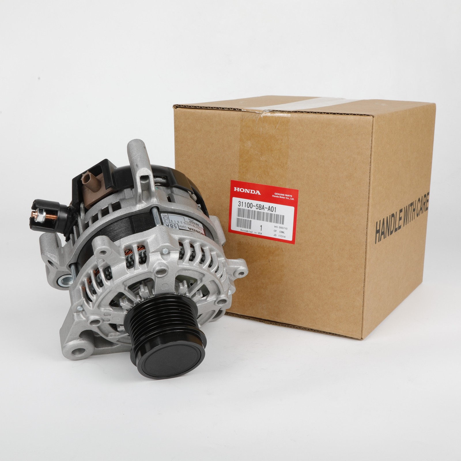 31100-5BA-A01RM Honda (Denso) Remanufactured Alternator Civic, HR-V New, Genuine