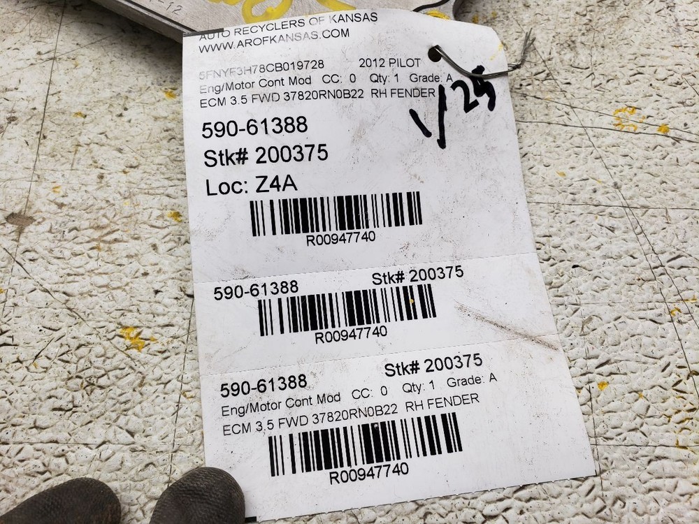 Engine ECM Electronic Module Engine Control FWD Fits 12 PILOT 947740