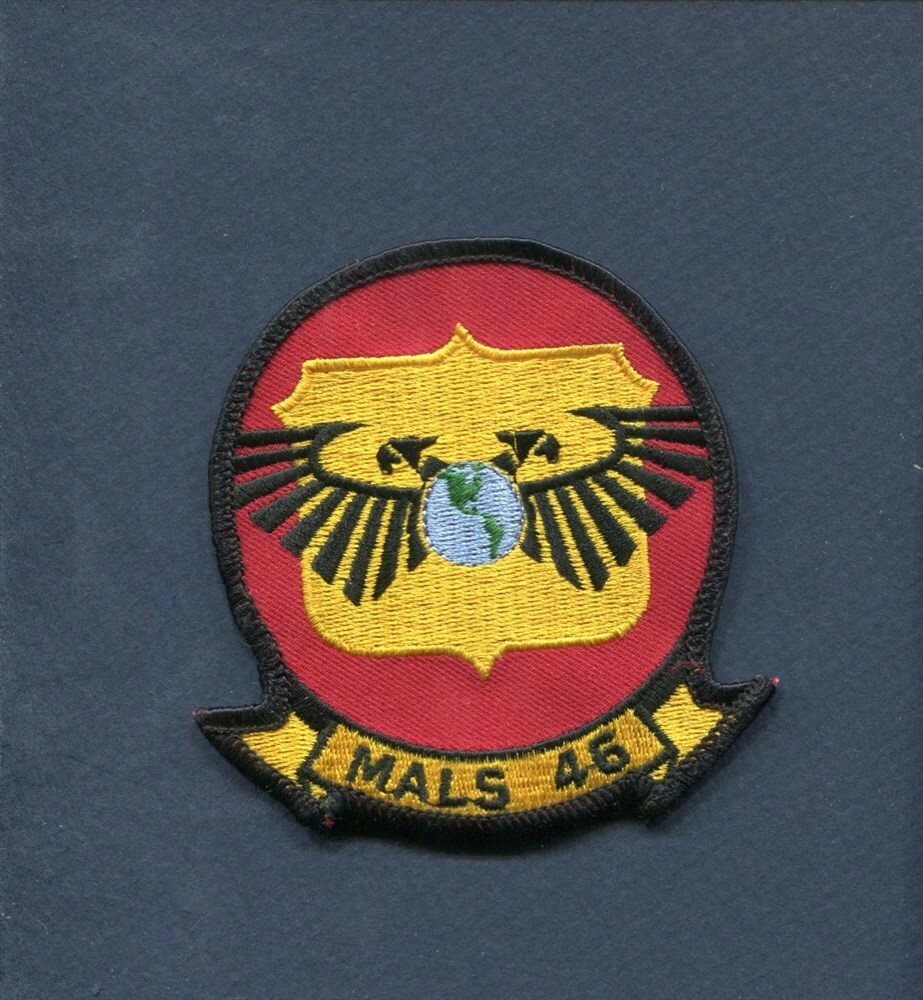 Original MALS-46 USMC MARINE CORPS Aviation Logistic Squadron Patch