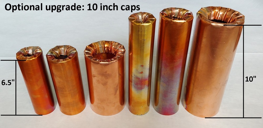 COPPER ROOF JACK VENT STACK for PVC plumbing pipe
