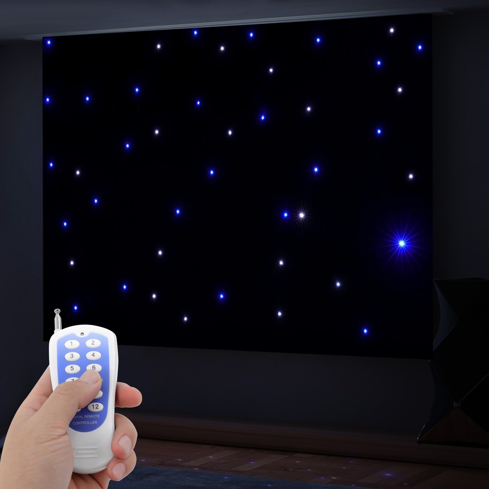 20x10FT DMX512 LED Star Stage Backdrop Curtain Background Starry Sky +Controller