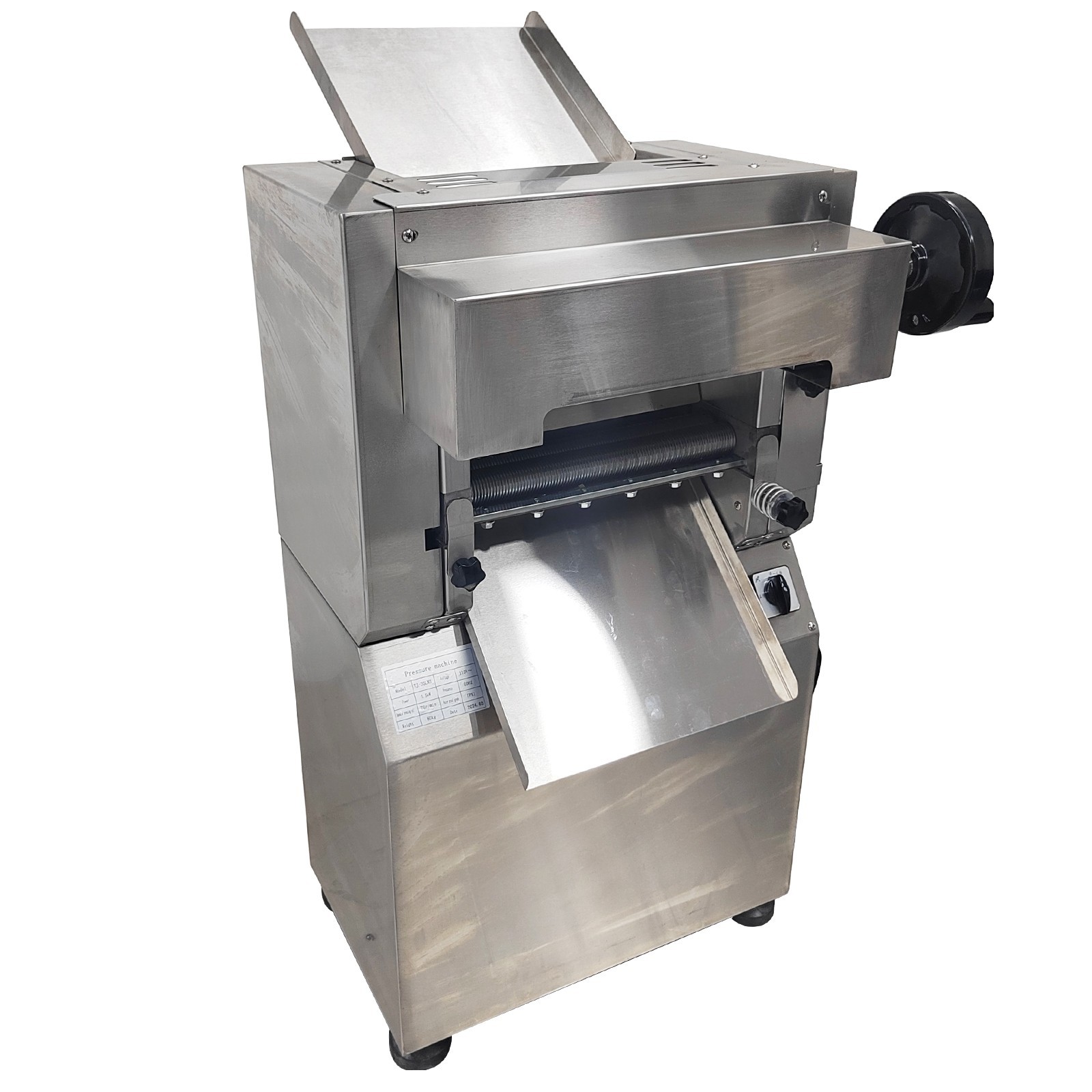 USED! 11.4" Electric Dough Roller Noodles Sheet Maker 110V 1.5KW 1.5mm Cutter