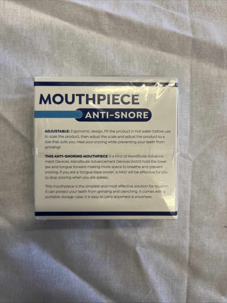 Anti Snore Mouth Piece Snore Solution Expert Both Jaws