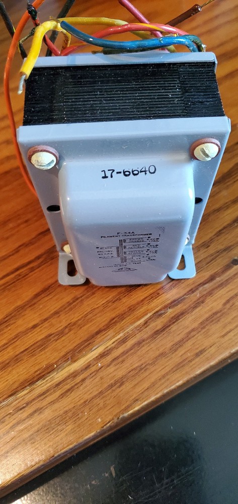 Triad F-34A filament transformer