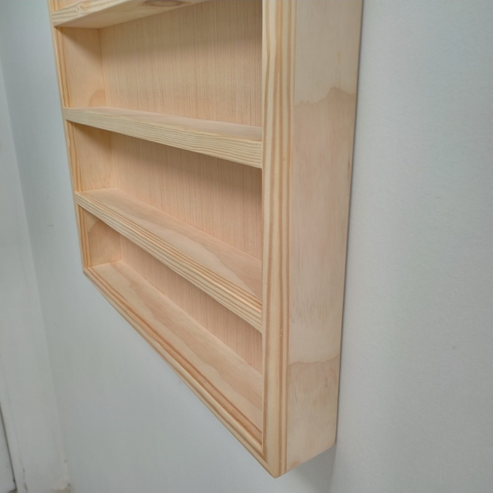 Wooden Cassette Storage Display Rack 120