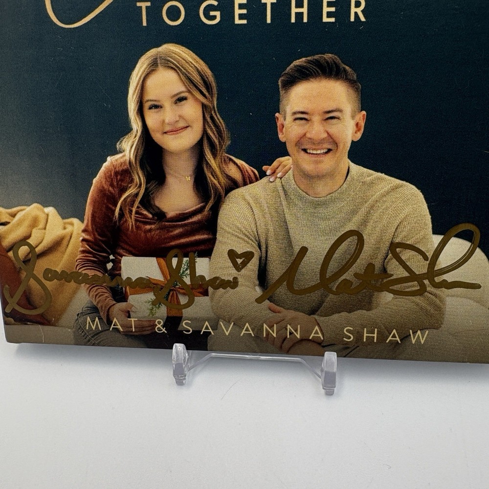 Mat & Savanna Shaw Christmas Together Signed Cd - Autograph