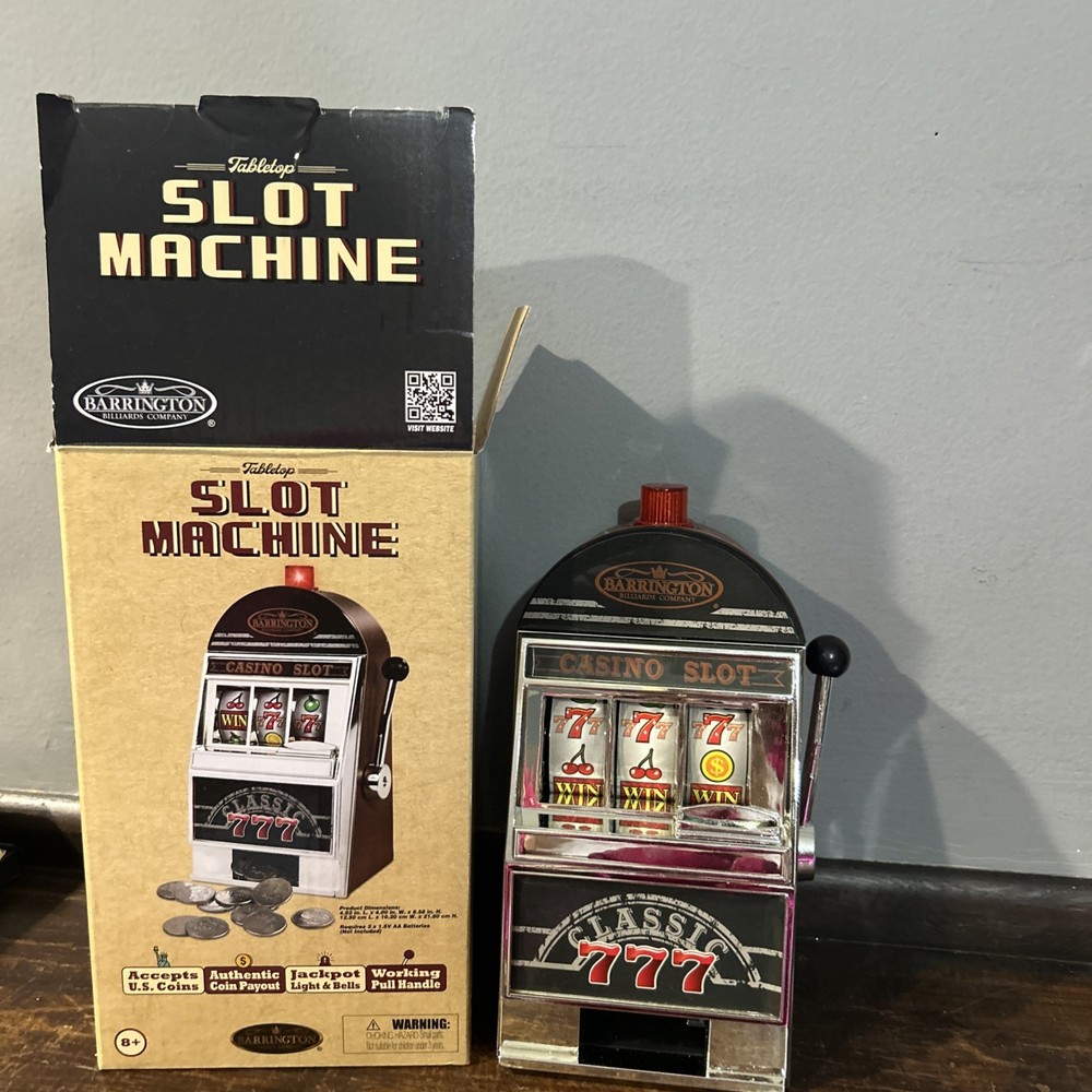 Barrington Tabletop Slot Machine toy