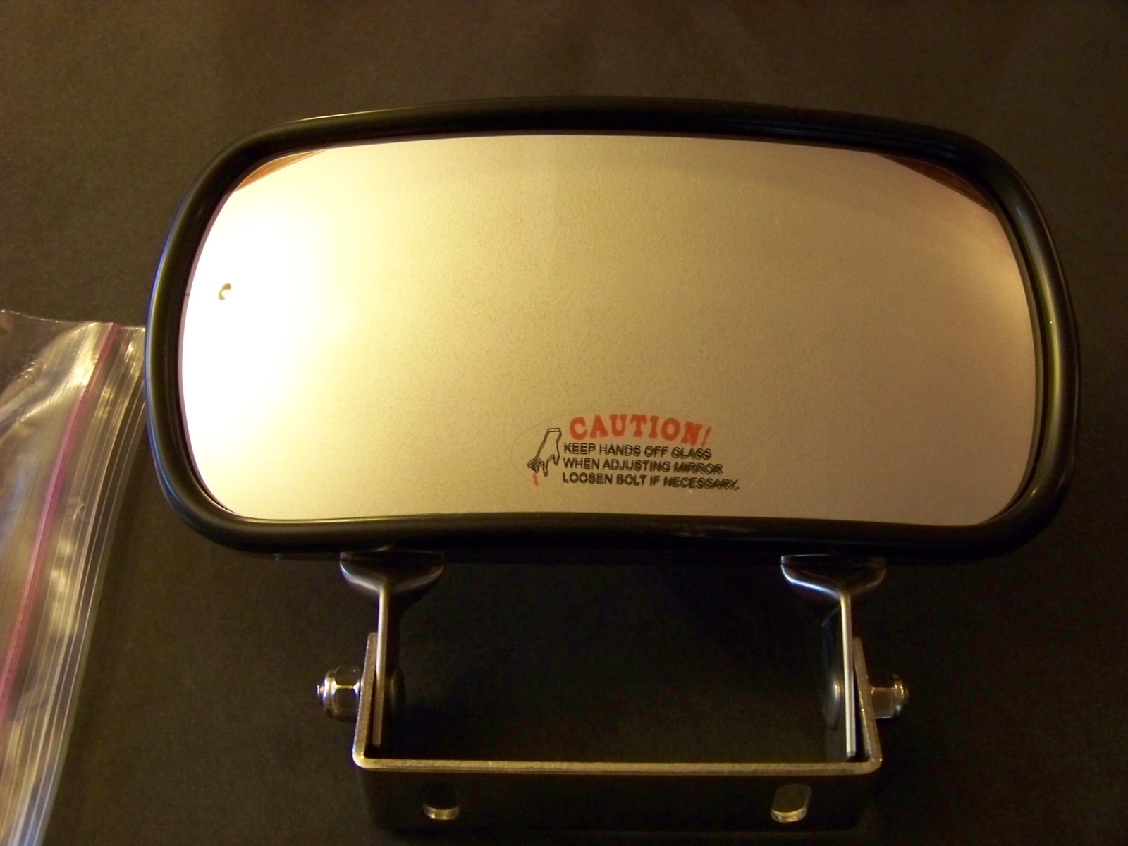 WIDE ANGLE MIRROR SKIDSTEER Equipment Loader Skid Steer Fits cat bobcat gehl etc