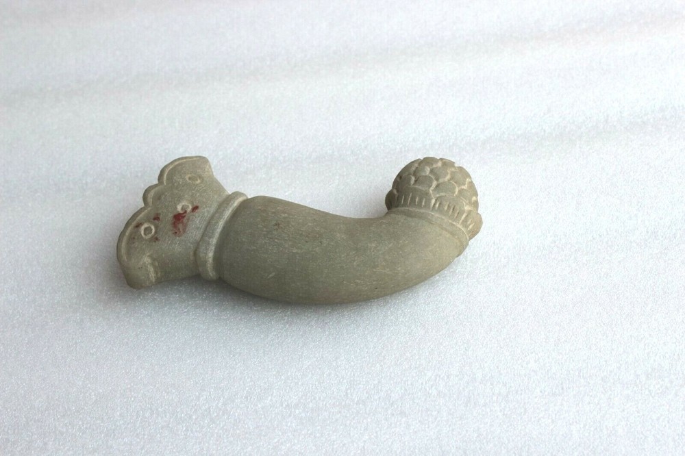 Jade Stone Handle Handmade Sword / épée Dagger Hilt Rustic Home Decorative BP-30