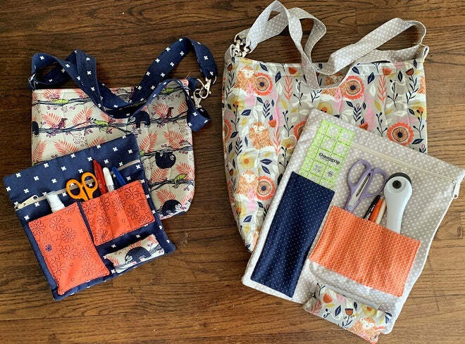 The Cutting Edge Bag Pattern by Cotton Street Commons