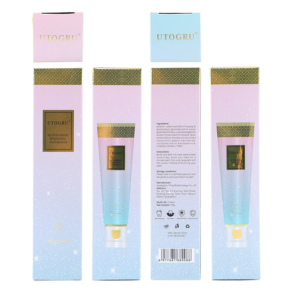 Nicotinamide Teeth Whitening Toothpaste Foam Baking Toothpaste Fresh Breath 100g