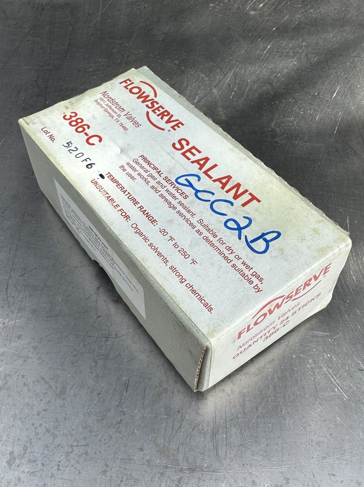 Flowserve 386-C Sealant Unused in Box