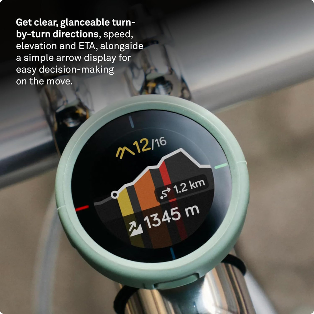 Bike GPS Computer - Velo 2 | Wireless Global Navigation Map | Weatherproof & 11+