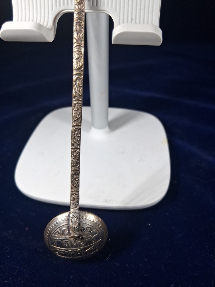 OLD KIDLE EASTERN ISLAMIC MOGHUL COIN SPOON