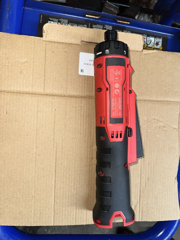Snap-on Tools NEW CTSS761 14.4V Cordless Inline Screwdriver 1/4" Drive TOOL ONLY