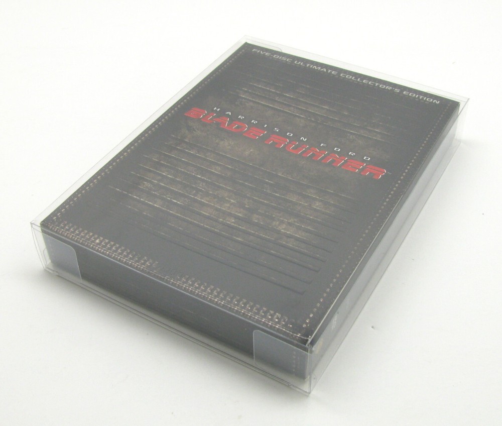 50x DVD OVERSIZED BOX SET (SIZE DVO C) - CLEAR PLASTIC PROTECTIVE BOX PROTECTOR