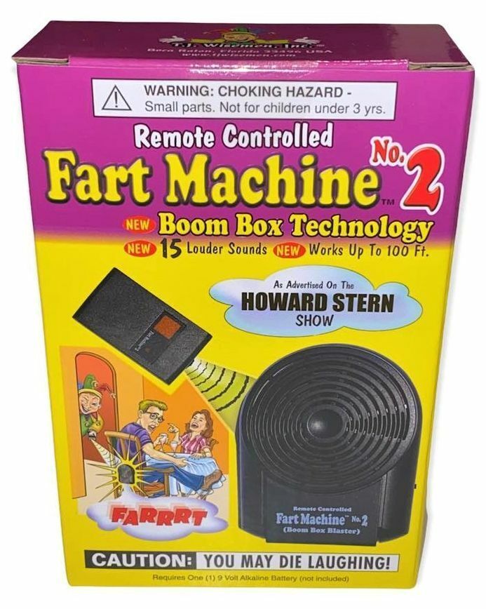 Fart Machine # 2 - NEW VERSION with remote + 1 Million Bill Bonus