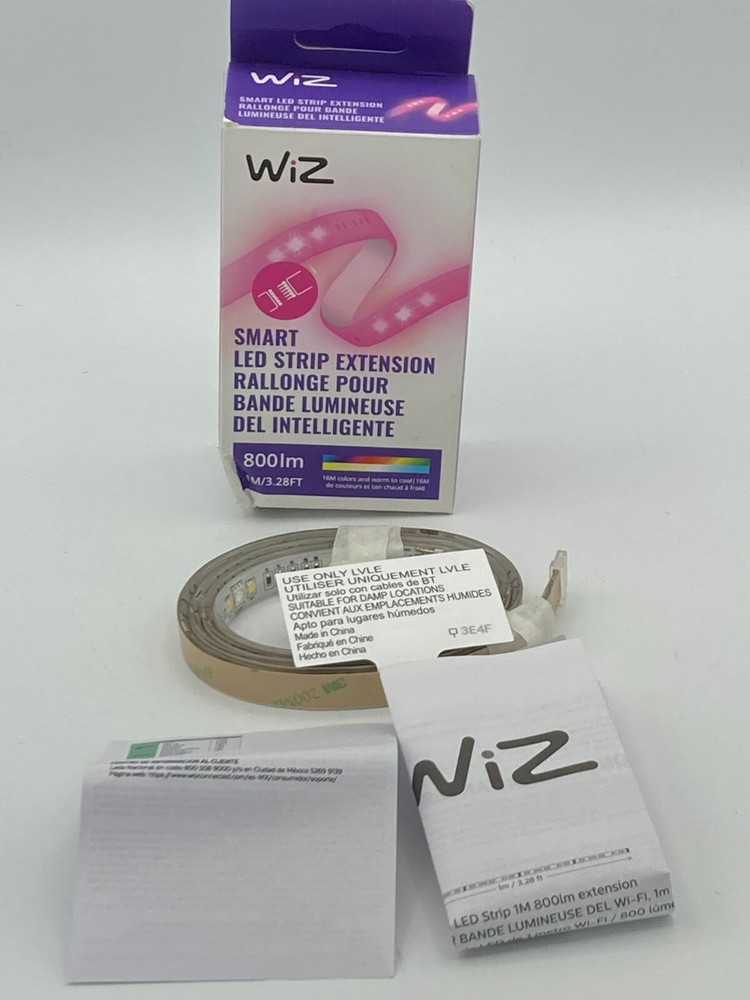 *WiZ 603571 Multicolor LED Strip Extension 1 meter