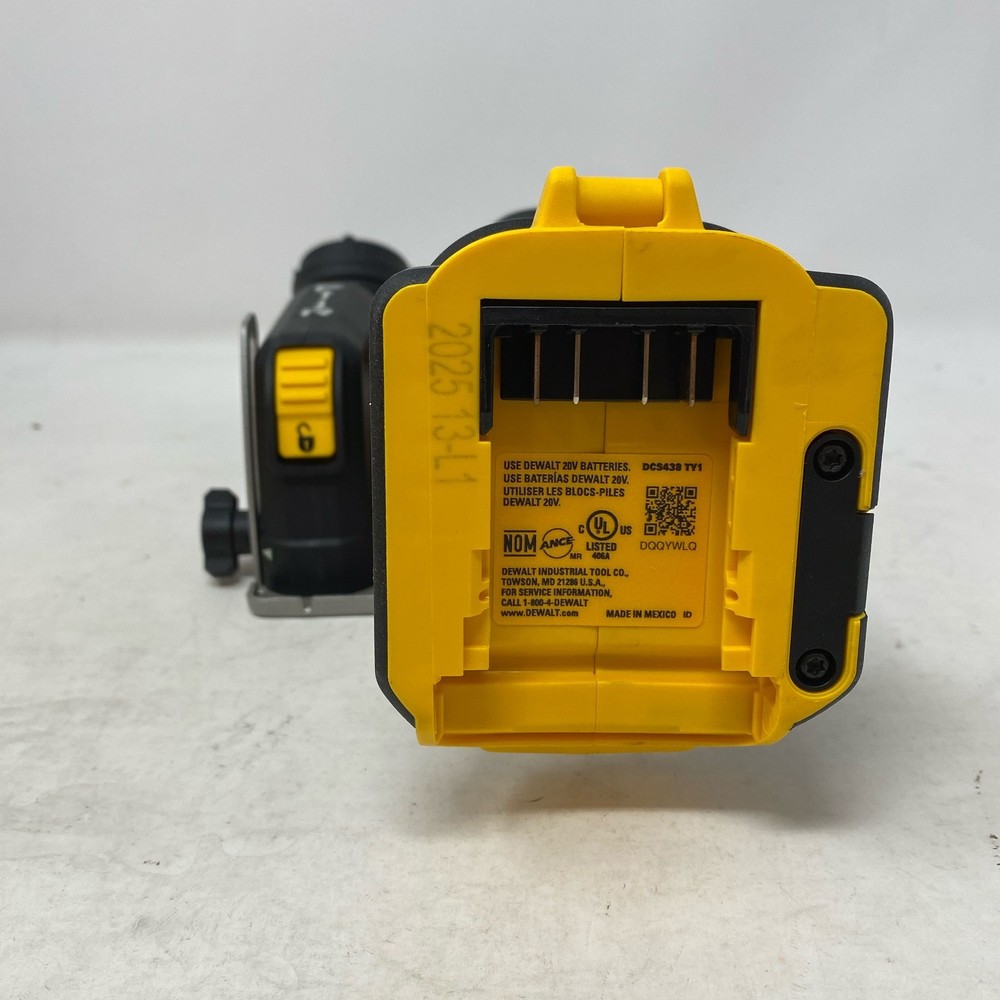 DEWALT 20V MAX XR 3" Cut-Off Tool DCS438B Yellow/Black Bare Tool