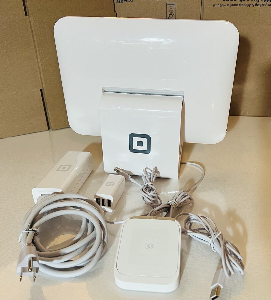 Square POS Register Terminal with Reader and Accessories