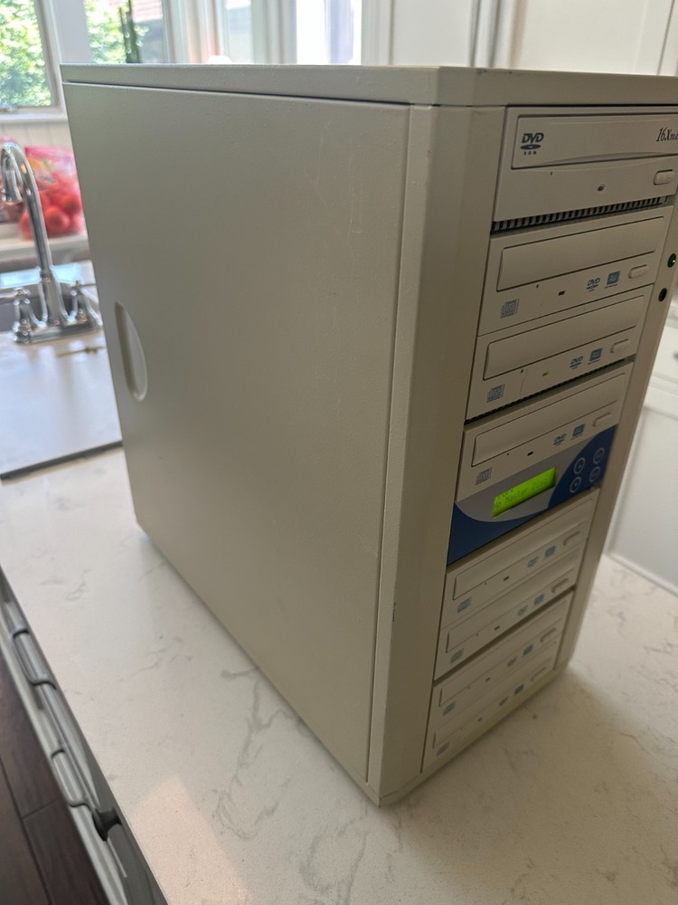 x7 Drive Stand Alone DVD Duplicator Sony Drives Needs Maintenance READ