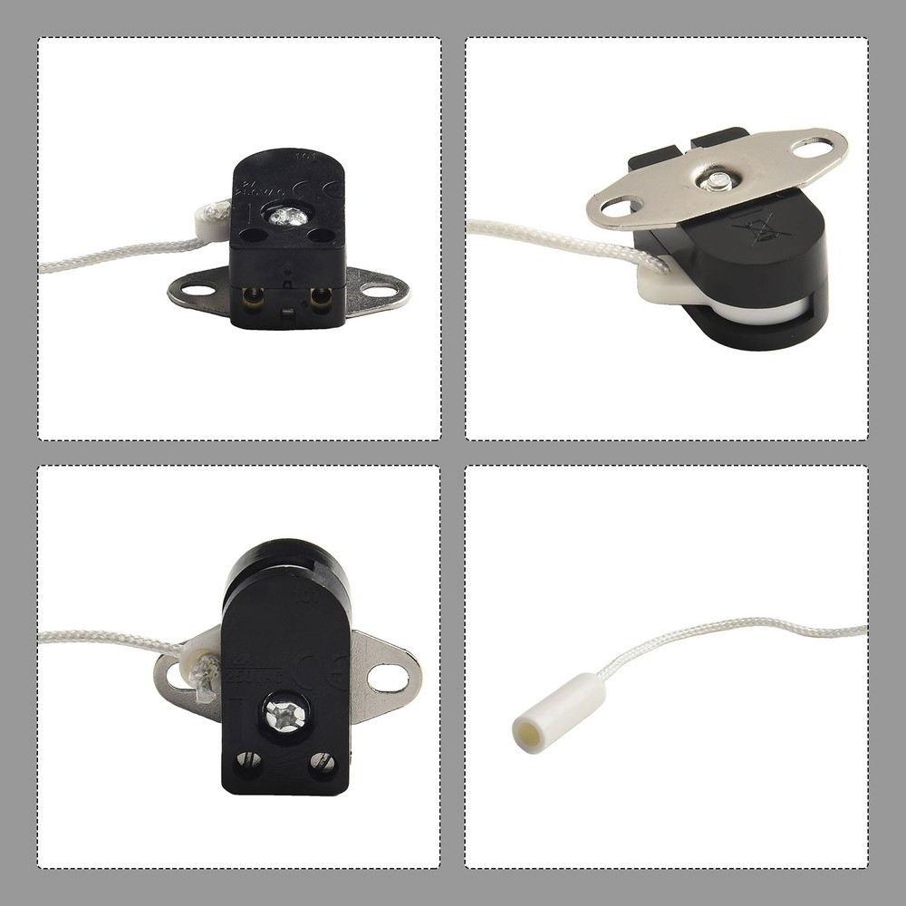 Sleek design pull cord switch for seamless integration with your lighting setup