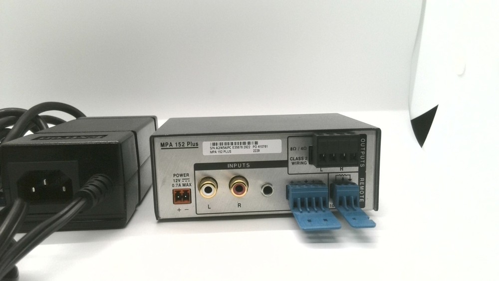 Extron MPA 152 Plus Mini Power Amplifier w/Power Adapter