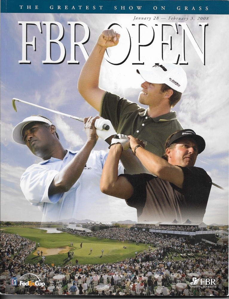 2008 FBR Open Golf Program