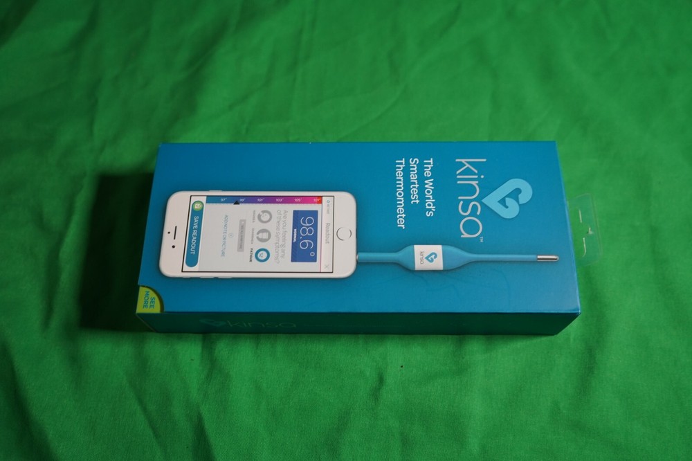Kinsa Smart Stick Digital Thermometer KSA 003B for IOS & Android Smartest Fast