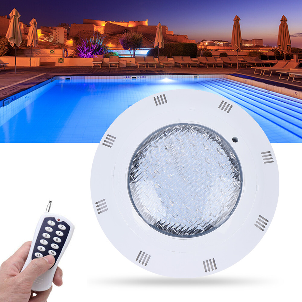 12V 54W Swimming Pool RGB LED Lights Spa Underwater Light Waterproof IP68 Lamp