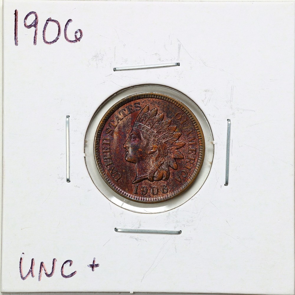 1906 1C Indian Head Cent in Uncirculated+ Condition #09326