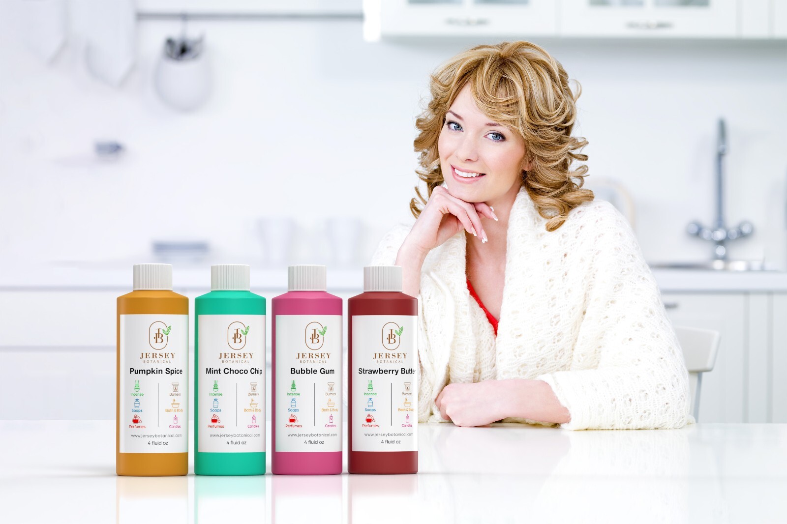 Fragrance Oil 4 oz. For Body Soap Candle Incense Making Burning Perfume Diffuser