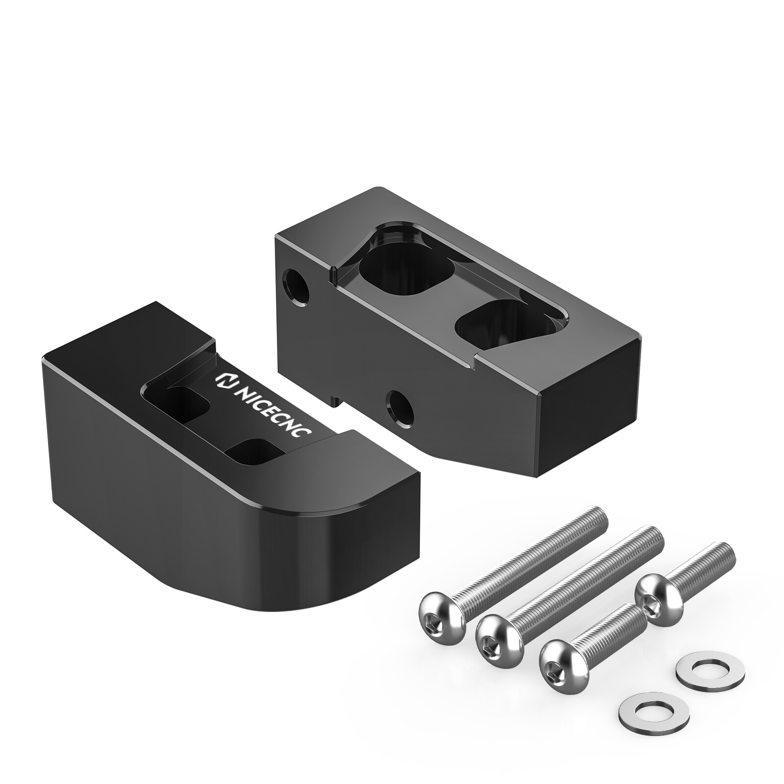 NICECNC Kickstand Lift Block 1"/2" for Harley Electra Glide Standard FLHT 10-23