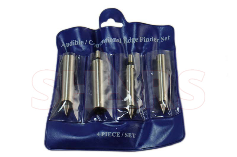 Shars 4 Pc Set Edge Finder Center Finders Single Double End Wiggler New !\