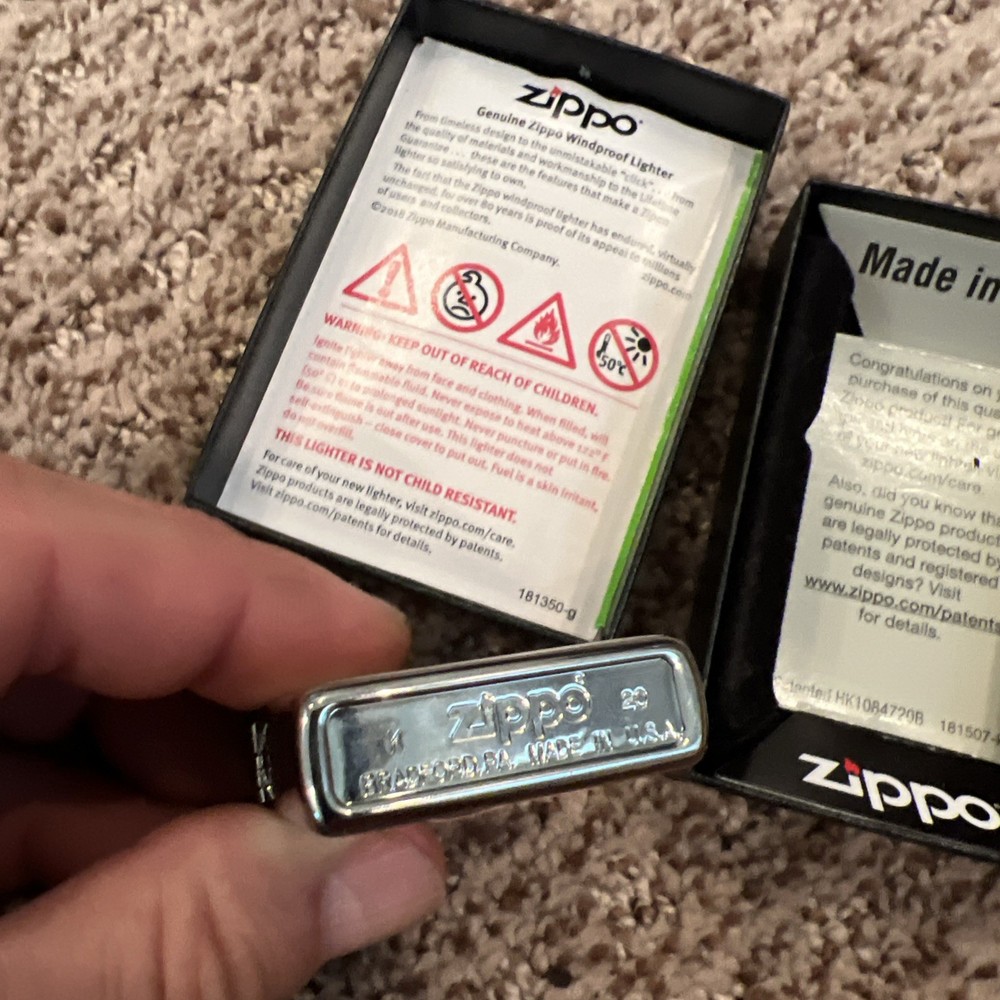 Zippo K 20 Lighter W/Original Box