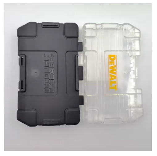DEWALT TSTAK Tough Case Black Medium Stackable Removable Dustproof Drill Bits