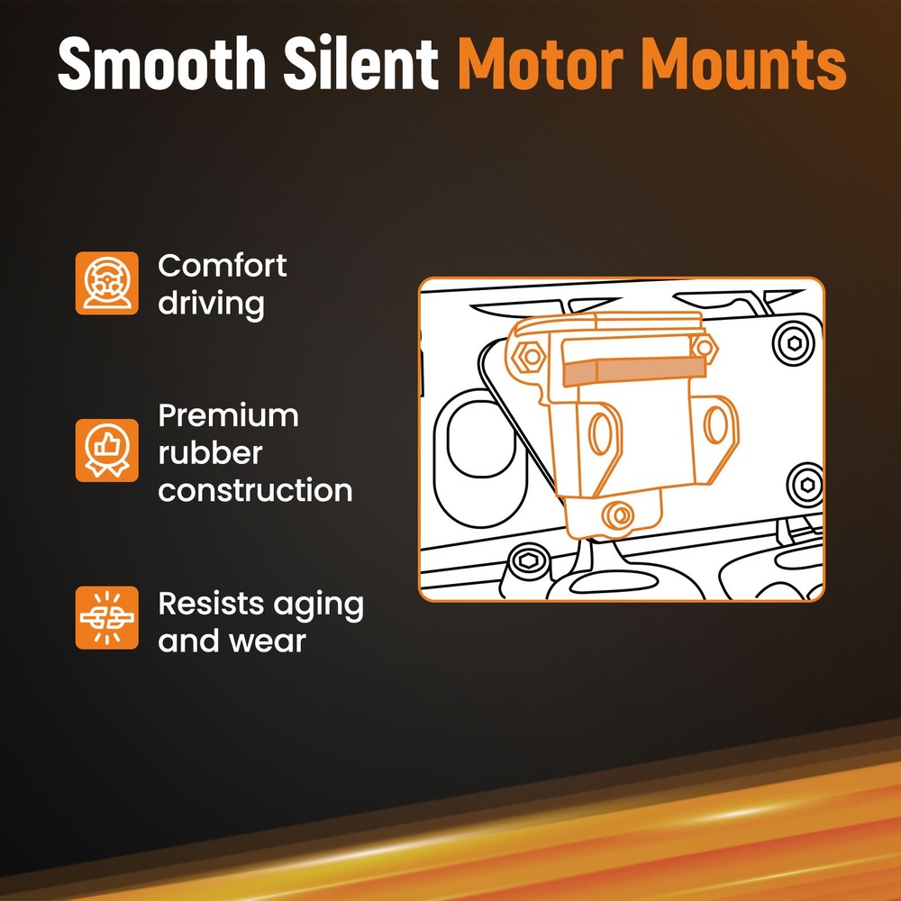 LS Conversion Mount Kit for Chevy C10 1963-1972 Engine Mounting Brackets