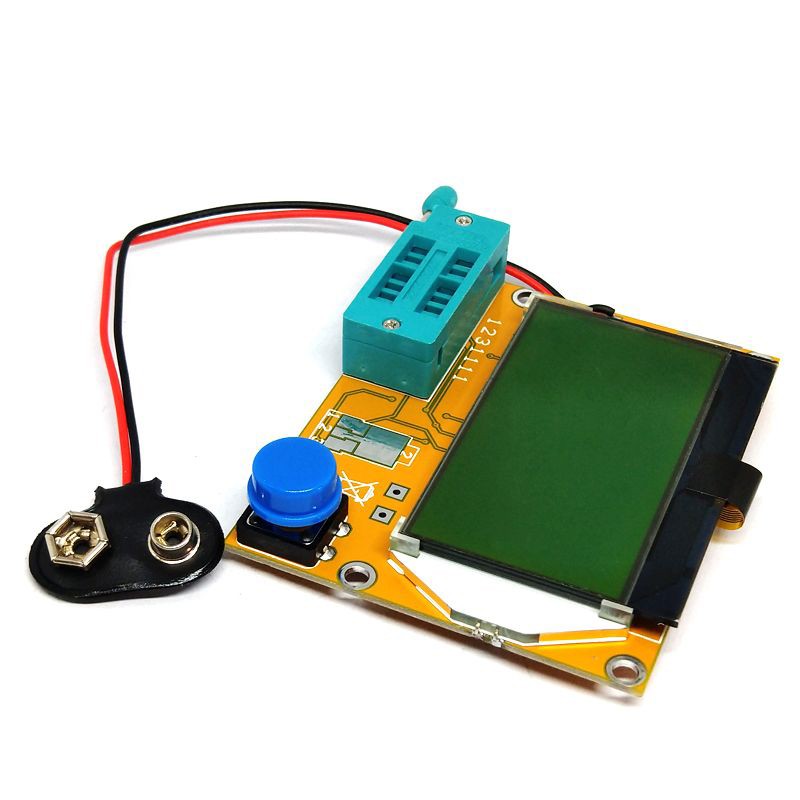 LCR -T421 128 Transistor Tester Diode Triode Capacitance ESR Meter MOS/NPN