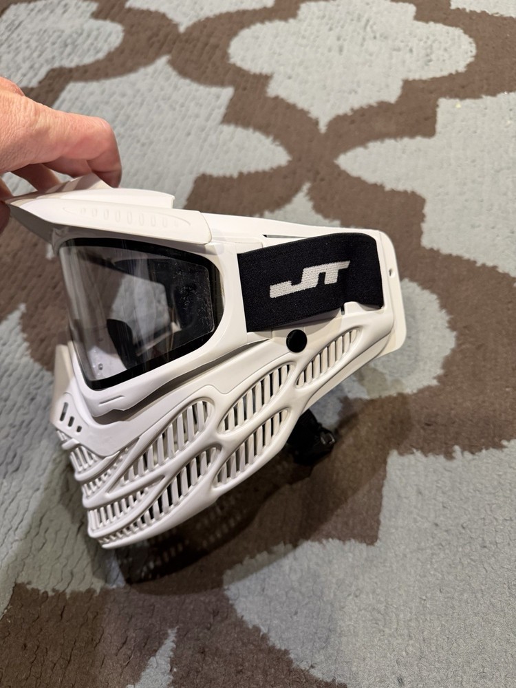JT FLEX 8 PAINTBALL MASK WHITE!!