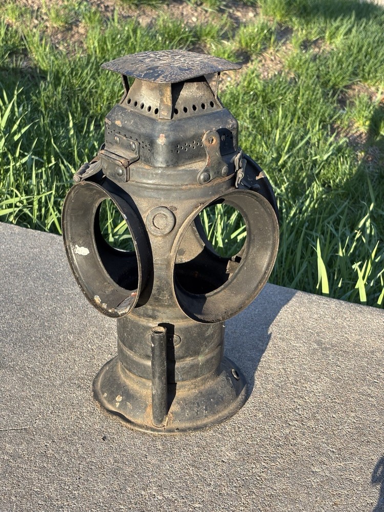 Adlake Railroad Fork Mount Switch Lamp Train Lantern