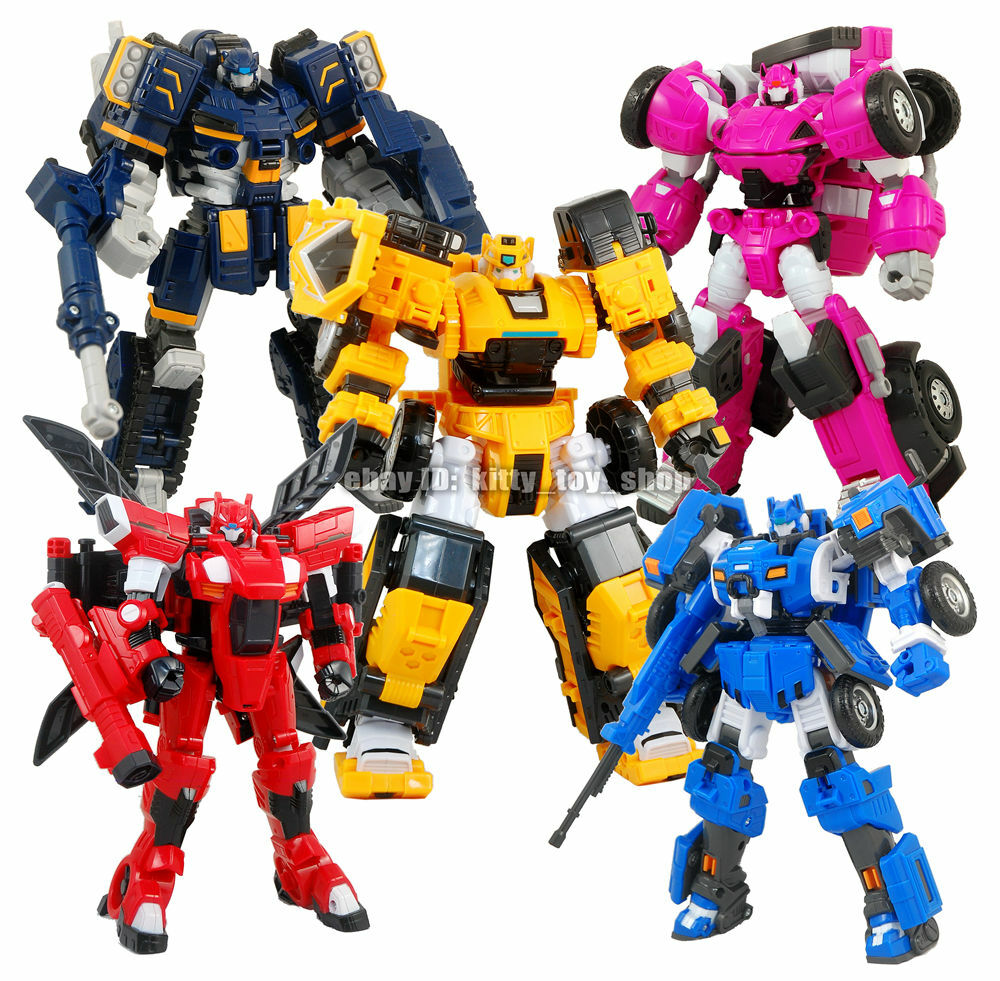Kids Toy Miniforce Penta X Ranger Robot Bot PENTATRON 5 in 1 Combiner Figures