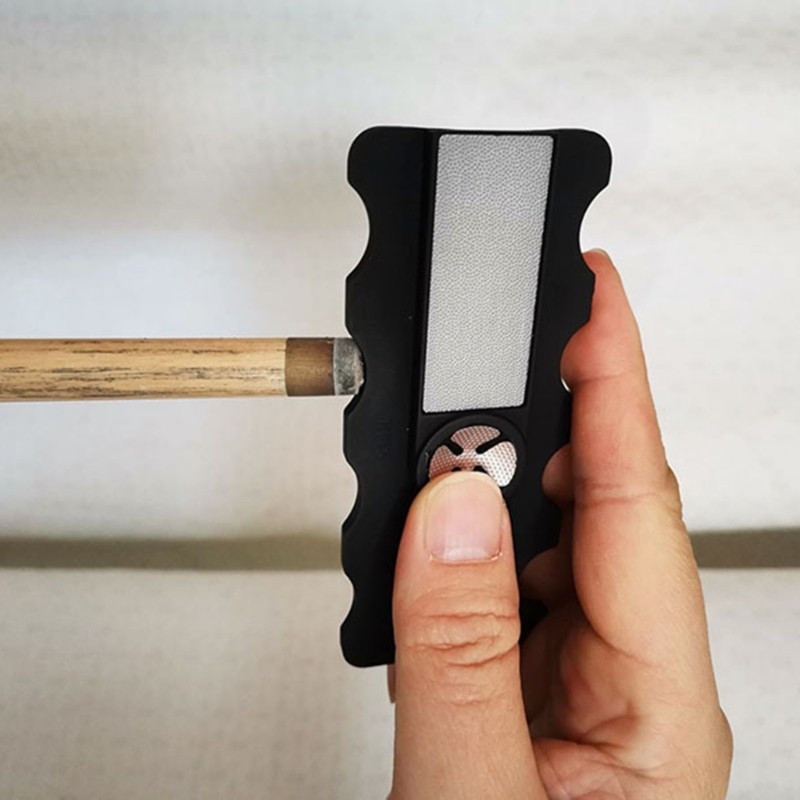 Pool Tip Shaper Pool Cue Tip Shaper Billiards Device for Pool Table Games