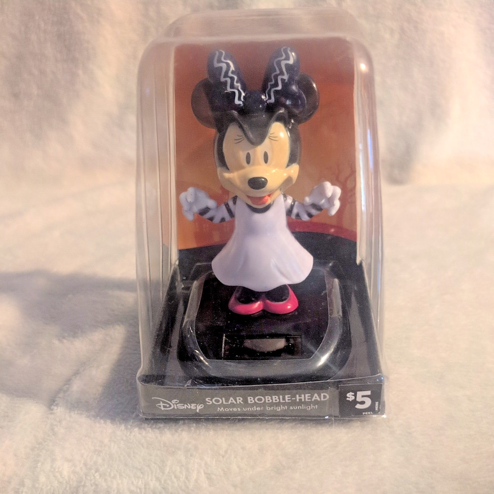 Disney Minnie Mouse Solar Bobble Head