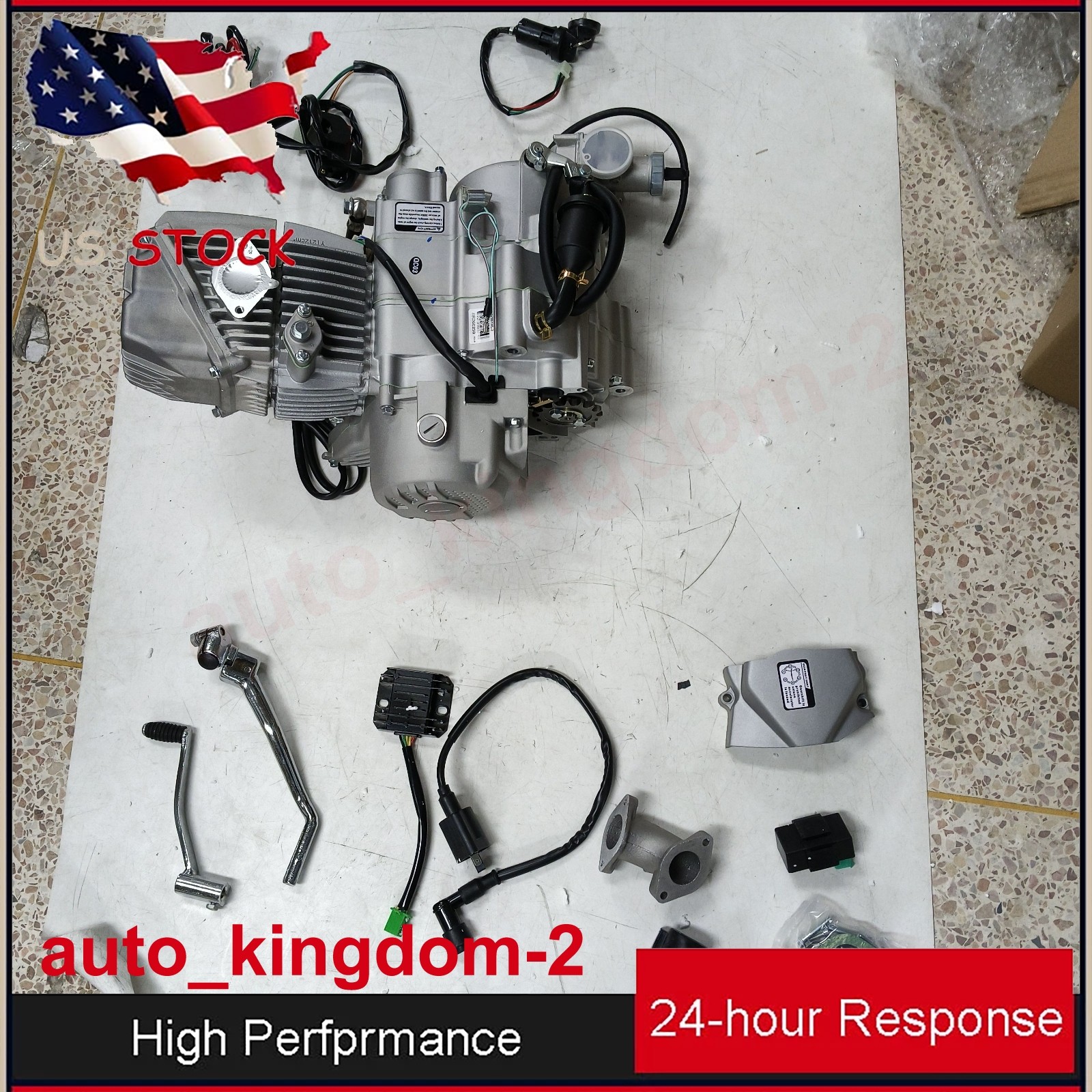 Engine for Zongshen 212CC,ZS 212CC Better Than Daytona 190CC Engine W/ free kit