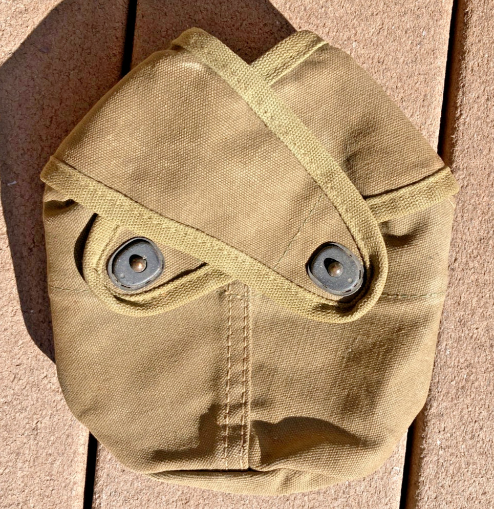 ORIGINAL WWII US USMC MARINE P1941 P41 3RD PATTERN CANTEEN COVER Field Gear