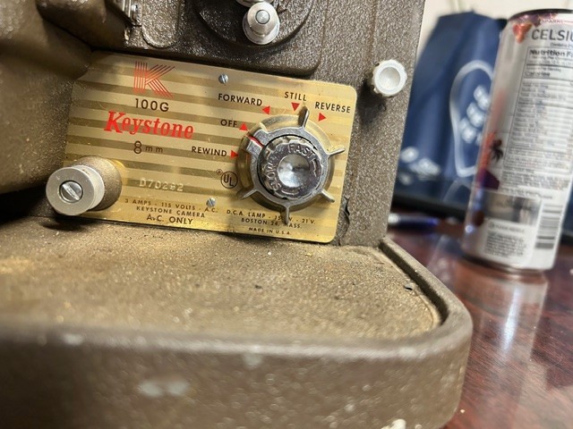 Vintage Keystone 100G 8mm Projector